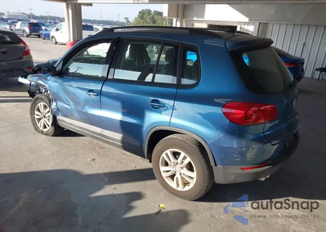 2017 Volkswagen Tiguan 2.0T S из США, поврежденный, VIN WVGAV7AX1HW503180